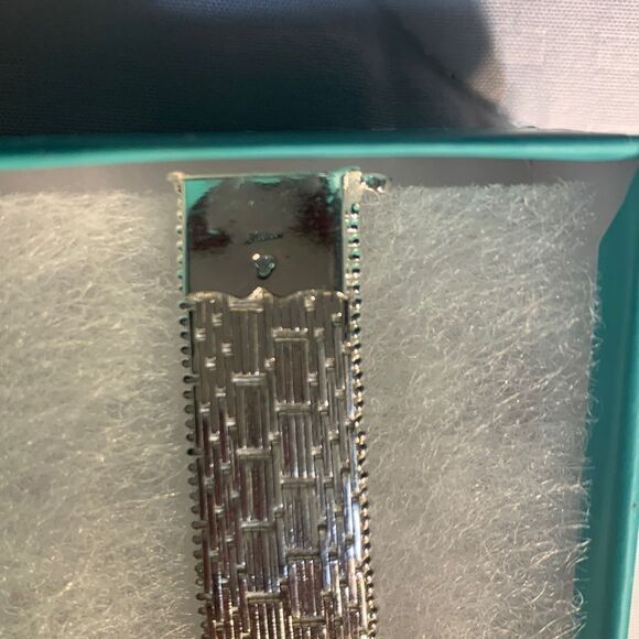 925 Sterling Silver Bracelet Diamond Cut Italy. 7 1/2 inch New. Never worn - Picture 4 of 5